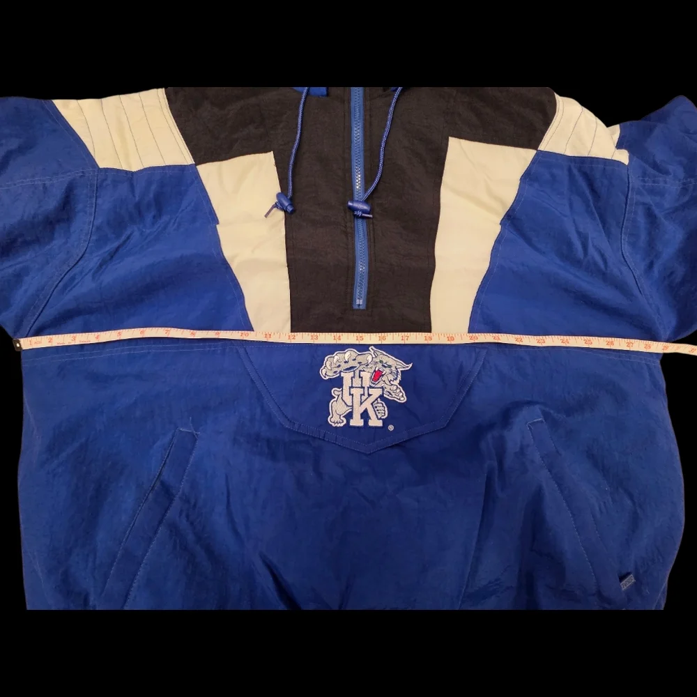 Vintage Starter Kentucky Wildcats Pullover Jacket XL 90s NCAA‎
